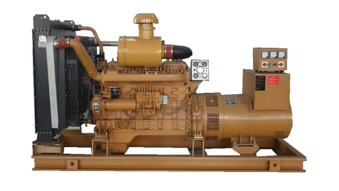 广州上柴250kw大型柴油二手发电机组